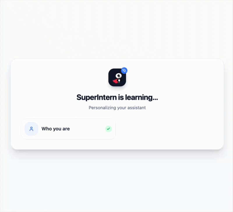 SuperIntern learning from resolved tickets